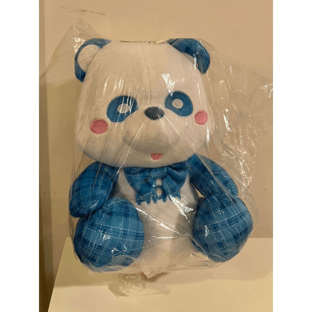 AAA E Panda Tartan Check Plush Blue ver